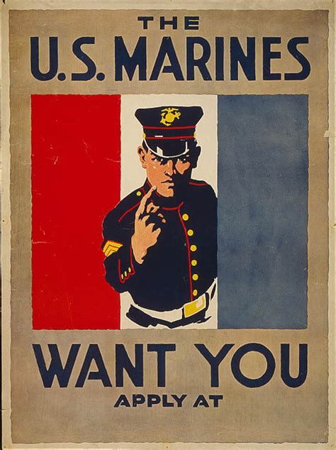 WW1 U.S. Marine Corp Recruitment Poster Digital Download Only - Etsy