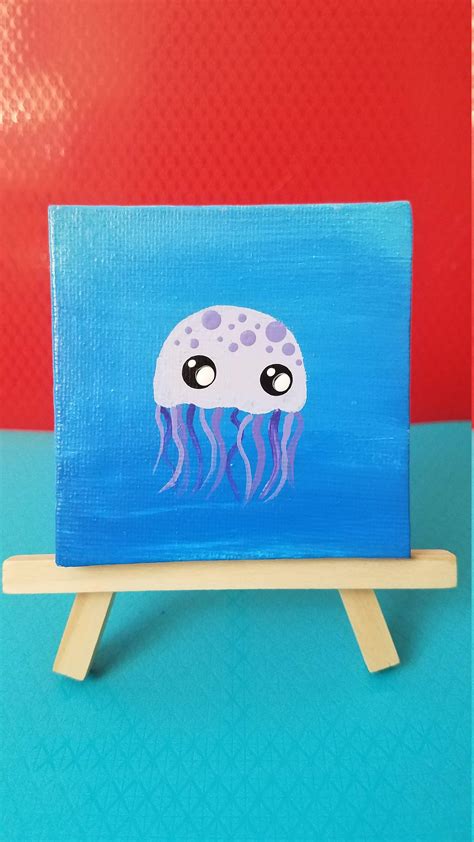 Cute Animal Painting | Etsy