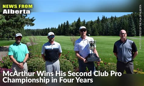 McArthur Wins His Second Club Pro Championship in Four Years - Inside Golf