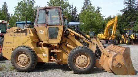 Case W14B Wheel Loader Specs and Dimensions - VeriTread