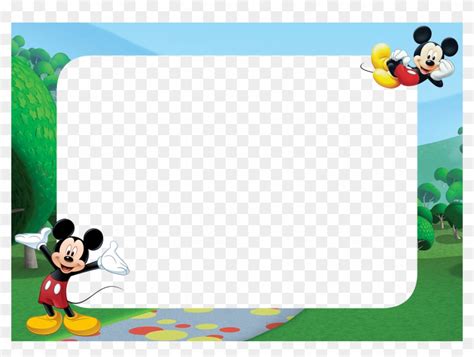Mickey Mouse Clubhouse Printable Border