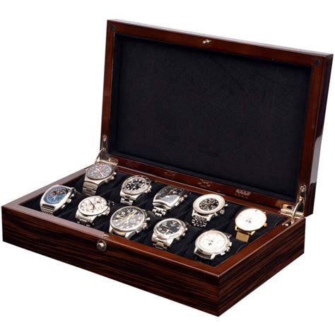 Luxury Watch Collection/Storage Box for 10 watches-model: Watchpro ...