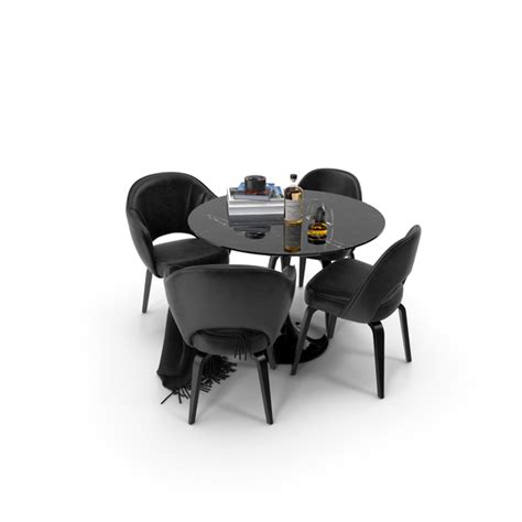 Knoll Saarinen Round Dining Table PNG Images & PSDs for Download | PixelSquid - S112855412