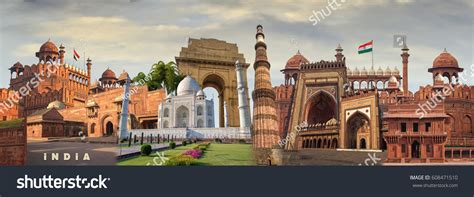 48 Delhi Monuments Collage Images, Stock Photos & Vectors | Shutterstock