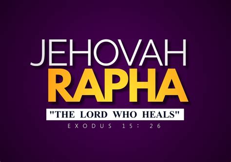 Jehovah rapha Template | PosterMyWall