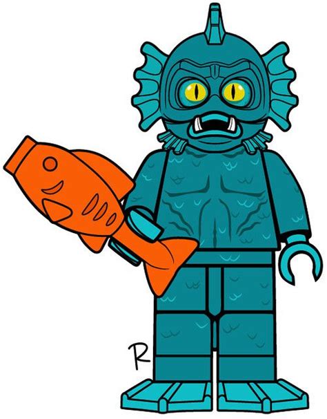 Sea Monster | Cool lego creations, Lego creations, Lego design