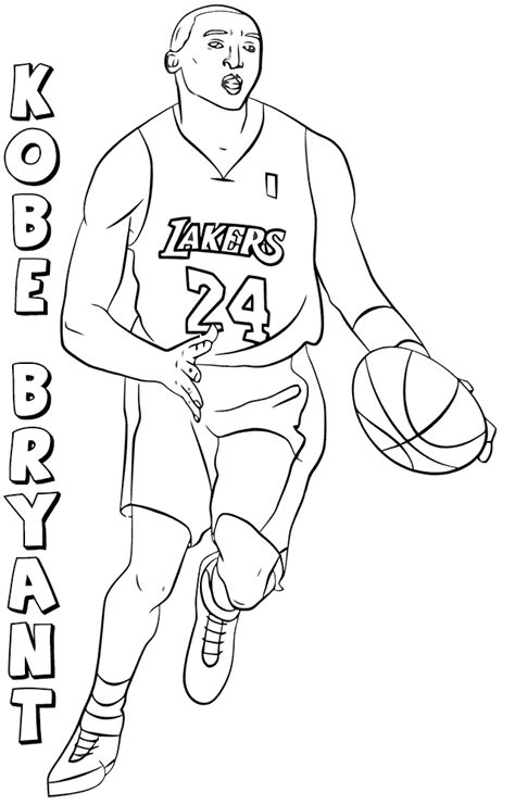 Nba Coloring Pages Printable - Printable Word Searches