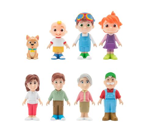 Cocomelon Family Figures 8-Pack | Makro