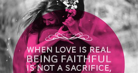 When Love Is Real, Being Faithful Is A Pleasure | Catholic-Link