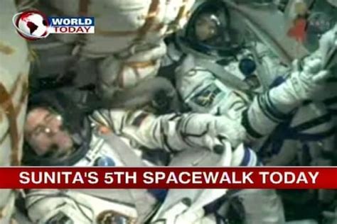 Sunita Williams undertakes her 5th spacewalk - News18