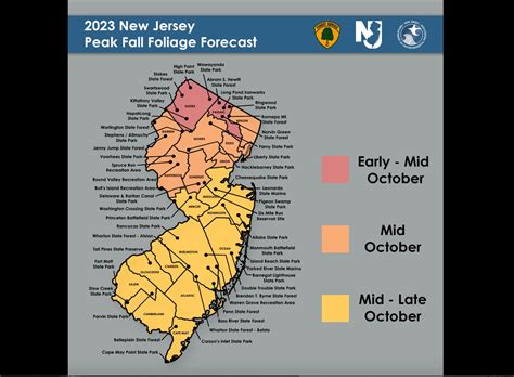 N.J. town ranked among the best in U.S. for fall foliage - nj.com