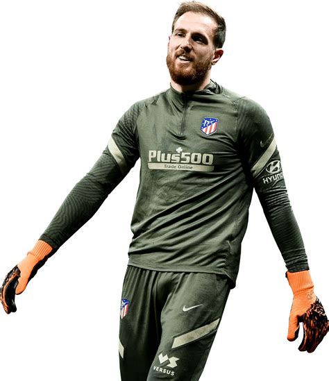 Jan Oblak Atlético Madrid football render - FootyRenders