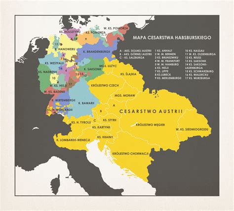 Map of the Habsburg Empire : r/imaginarymaps