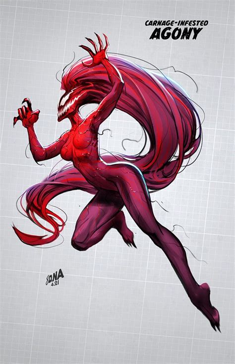 ArtStation - Extreme Carnage | Symbiote Concepts B, David Nakayama | Symbiotes marvel, Carnage ...