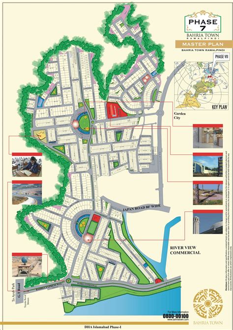 Bahria Town Rawalpindi and Islamabad Maps - Manahil Estate