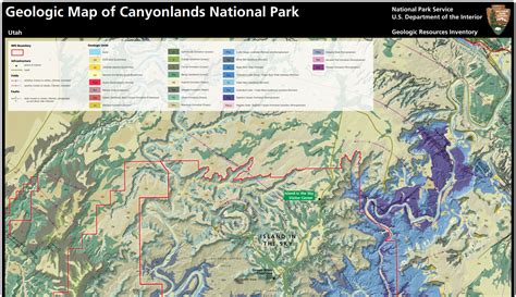 NPS Geodiversity Atlas—Canyonlands National Park, Utah (U.S. National ...