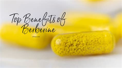 Top Benefits of Berberine – Dr Lisa O