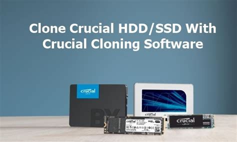 Clone Crucial HDD to SSD With Best Crucial Cloning Software