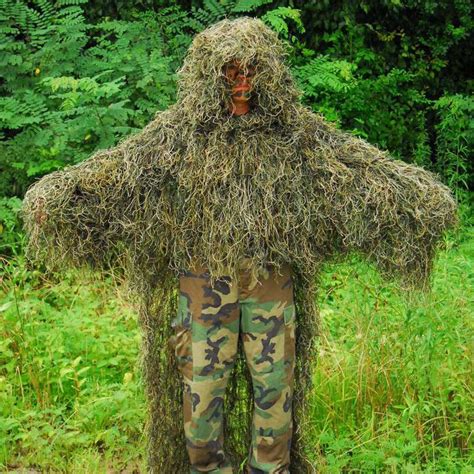 Lightweight Ghillie Poncho Stalker – Ghillie Suit Clothing