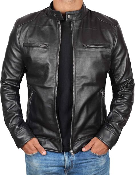 Black Cool Jackets For Men : Shop leather jackets for men online at ...