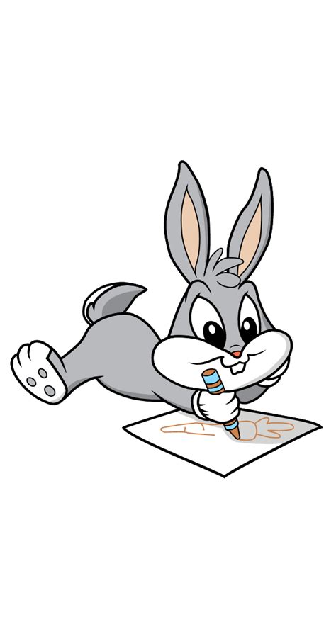 Bugs Bunny Cartoons, Cute Bunny Cartoon, Cute Cartoon Drawings, Baby Looney Tunes, Looney Tunes ...