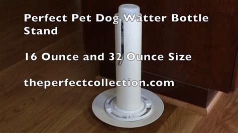 How To Make A Dog Water Bottle Stand