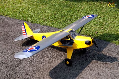 VQ Models Piper J-3 Cub (US Army) 63.7in Wingspan