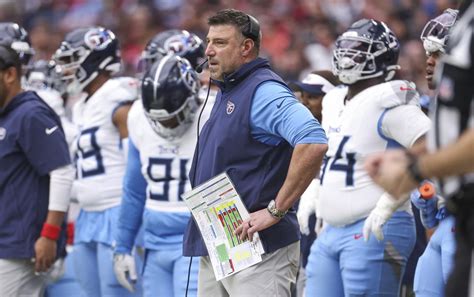 Mike Vrabel Denies Rumors of Discord Within Titans' Organization ...