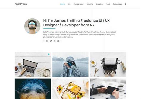 20+ Best Free Personal Portfolio WordPress Themes for Creatives – Speckyboy