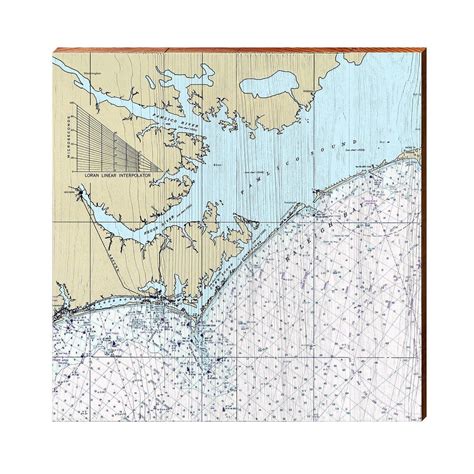 Pamlico Sound NOAA Chart Map - Etsy