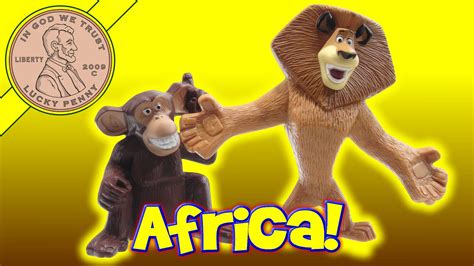 Madagascar Escape 2 Africa McDonald's 2008 Kids Happy Meal Toy Set - YouTube