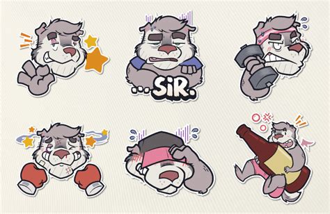 Telegram Stickers — Weasyl