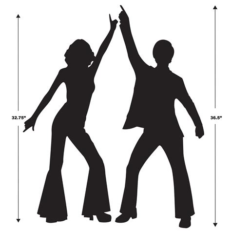 Disco Dancer Silhouette