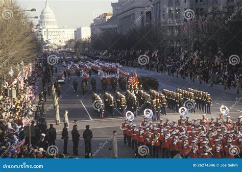 Inaugural Parade Down Pennsylvania Avenue Editorial Photo - Image: 26274346