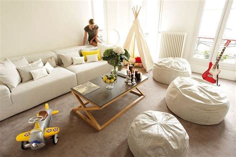 Bean Bag Living Room: Comfortable And Chic