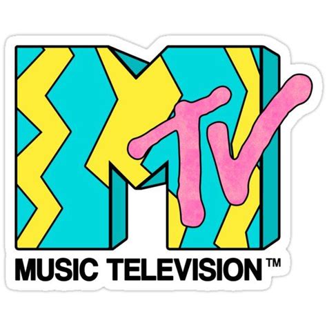 'MTV - Video 80s' Sticker by KelsoBob in 2021 | Music stickers, Graphic ...