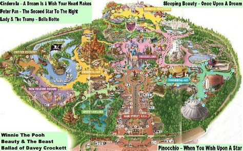 Disneyland Interactive Map - Anaheim, California