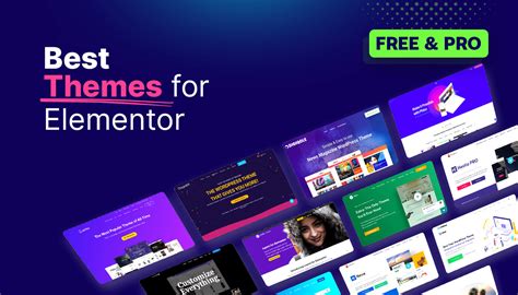 20+ Best Themes for Elementor (Free and Pro)