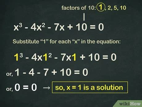 How To Solve A Cubic Equation By Factoring - Tessshebaylo