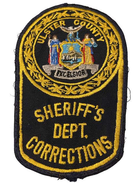 ULSTER COUNTY SHERIFF NY CORRECTIONS PATCH