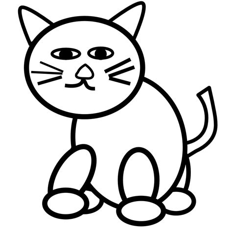 OnlineLabels Clip Art - Cat