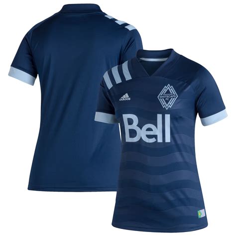 Women's adidas Navy Vancouver Whitecaps FC 2020 Wave - Replica Jersey