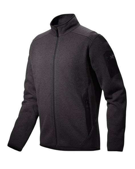 Covert Cardigan $154 Arc`teryx Outerwear Fleece Jackets Black