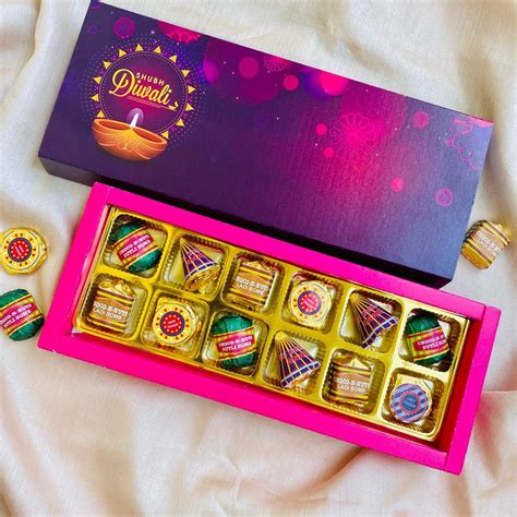 Diwali Chocolate Gift Boxes in Bhopal | Cracker Shaped Chocolates | Bhopal
