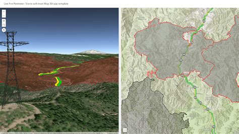 New 3D Web App Template: Scene with Inset Map