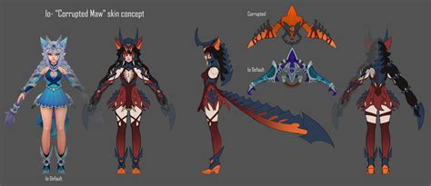 ArtStation - Paladins skin concept: Corrupted Io