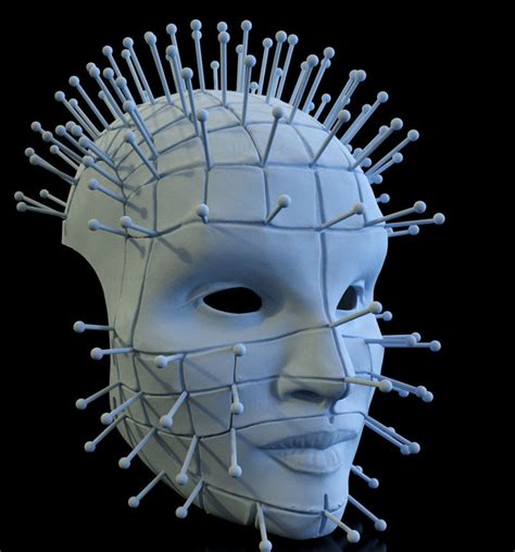 Hellraiser pinhead 2022 маска 3D печат модел