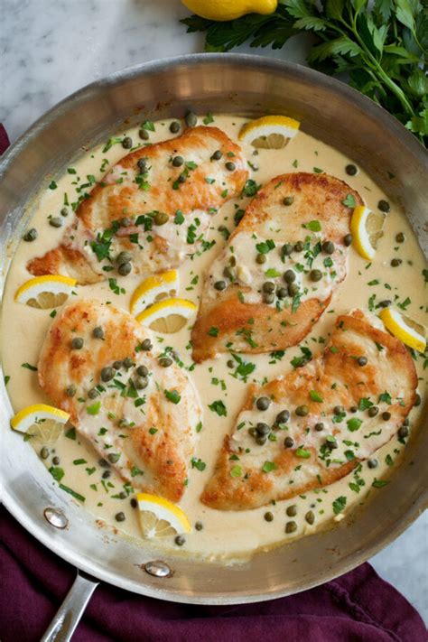 Chicken Piccata Recipe {Best Creamy Sauce} - Cooking Classy