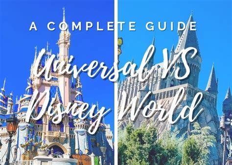 Guide To Universal vs Disney World: Similarities and Differences - Bon Voyage With Kids | Top ...