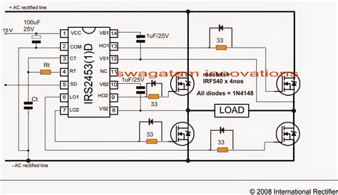 Transformerless H-Bridge Inverter Circuit